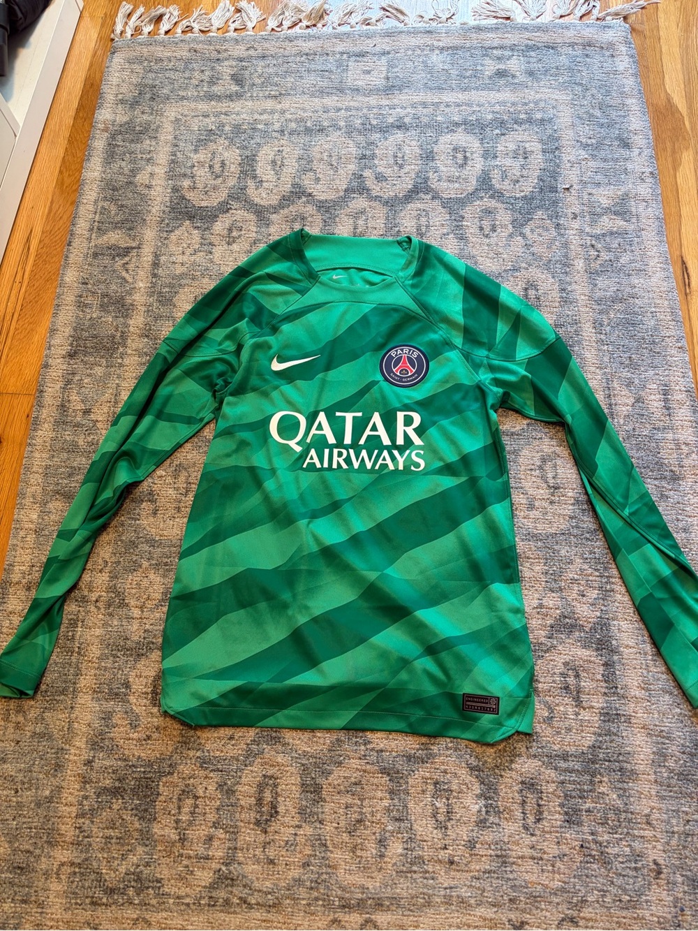 Nike PSG Long-Sleeve Soccer Jersey - Green